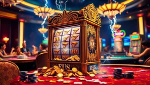 Experience the thrill of slot zeus with thunderous wins at luxurious casino tables.