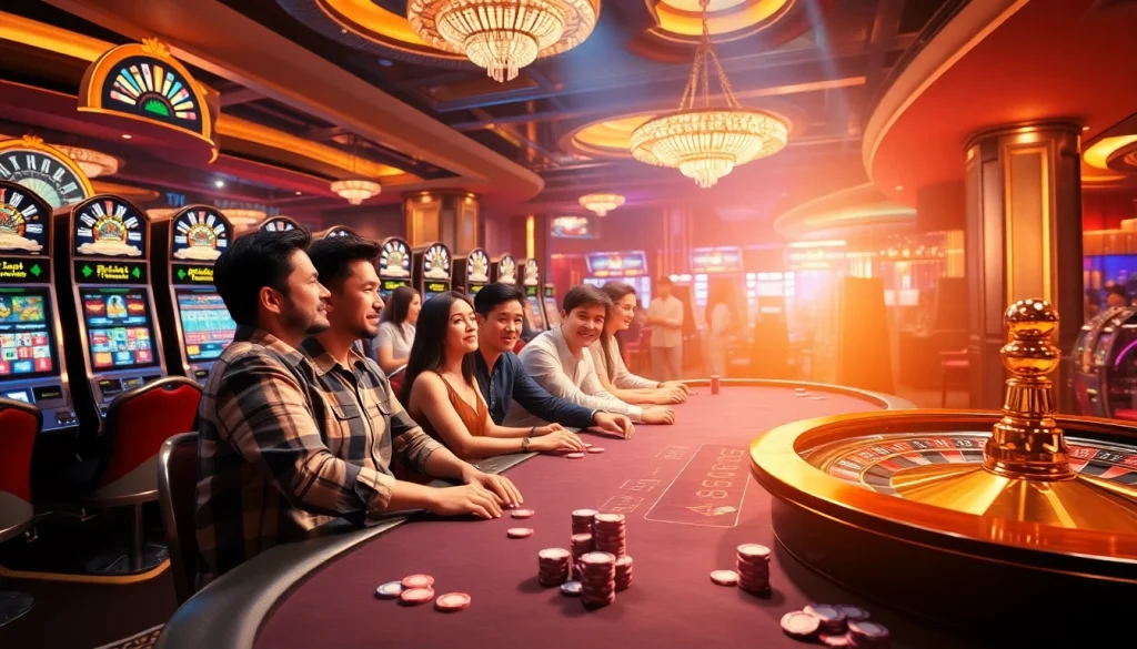 Experience the excitement at trang chủ thabet with luxurious casino games and vibrant gaming environments.