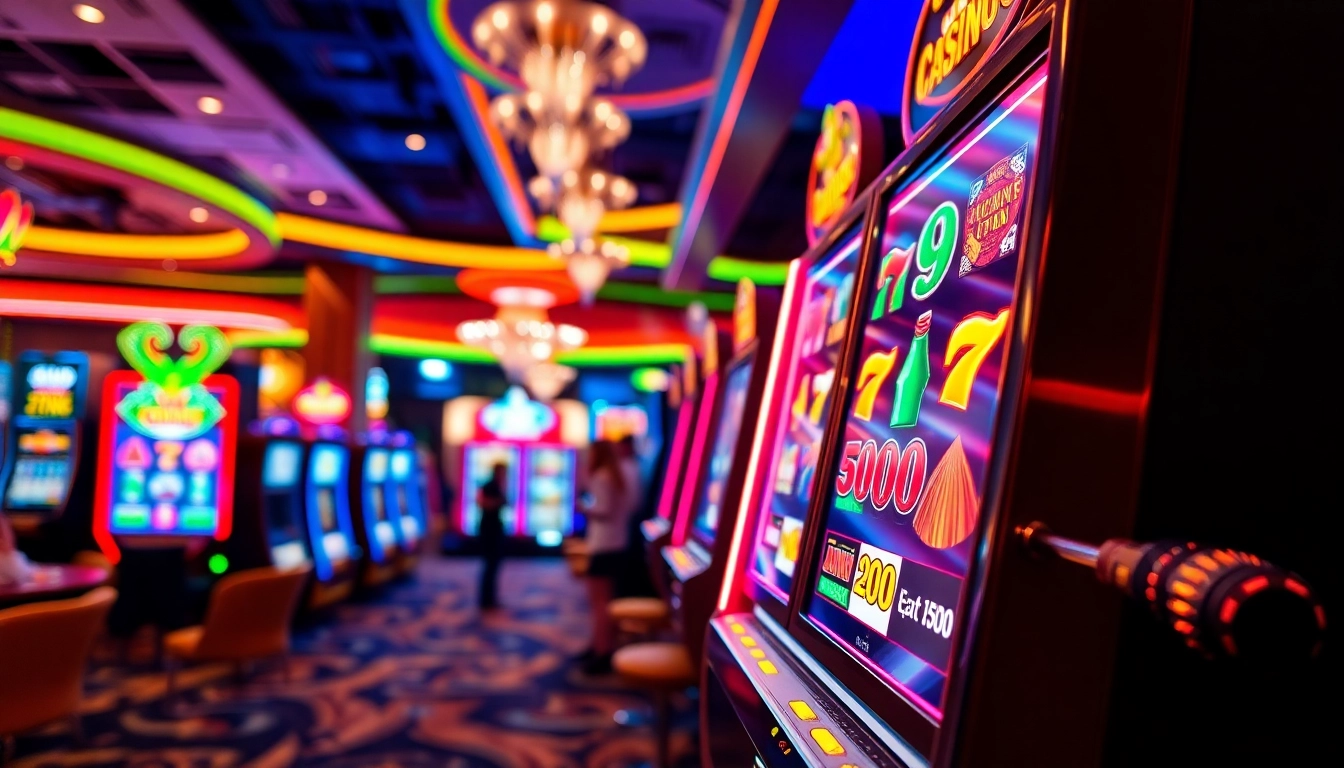 Rasakan keseruan permainan link slot demo pada mesin slot yang berkilau di kasino.