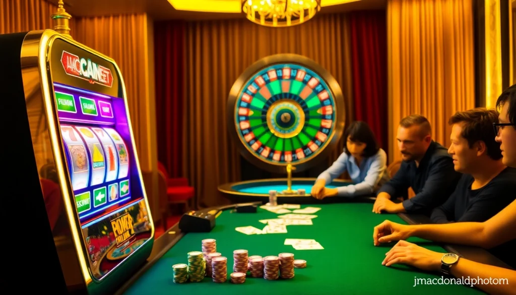 Rasakan sensasi perjudian bernilai tinggi di jmacdonaldphoto.com dengan mesin slot yang berwarna-warni dan kartu-kartu.